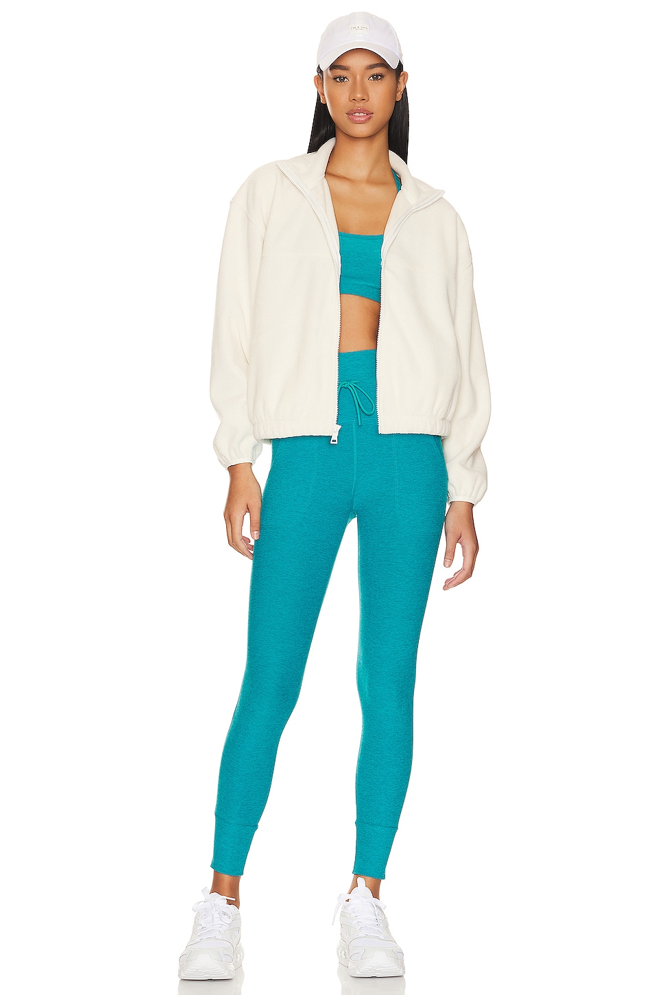 Beyond Yoga Feeling Chill Jacket in Cream | REVOLVE