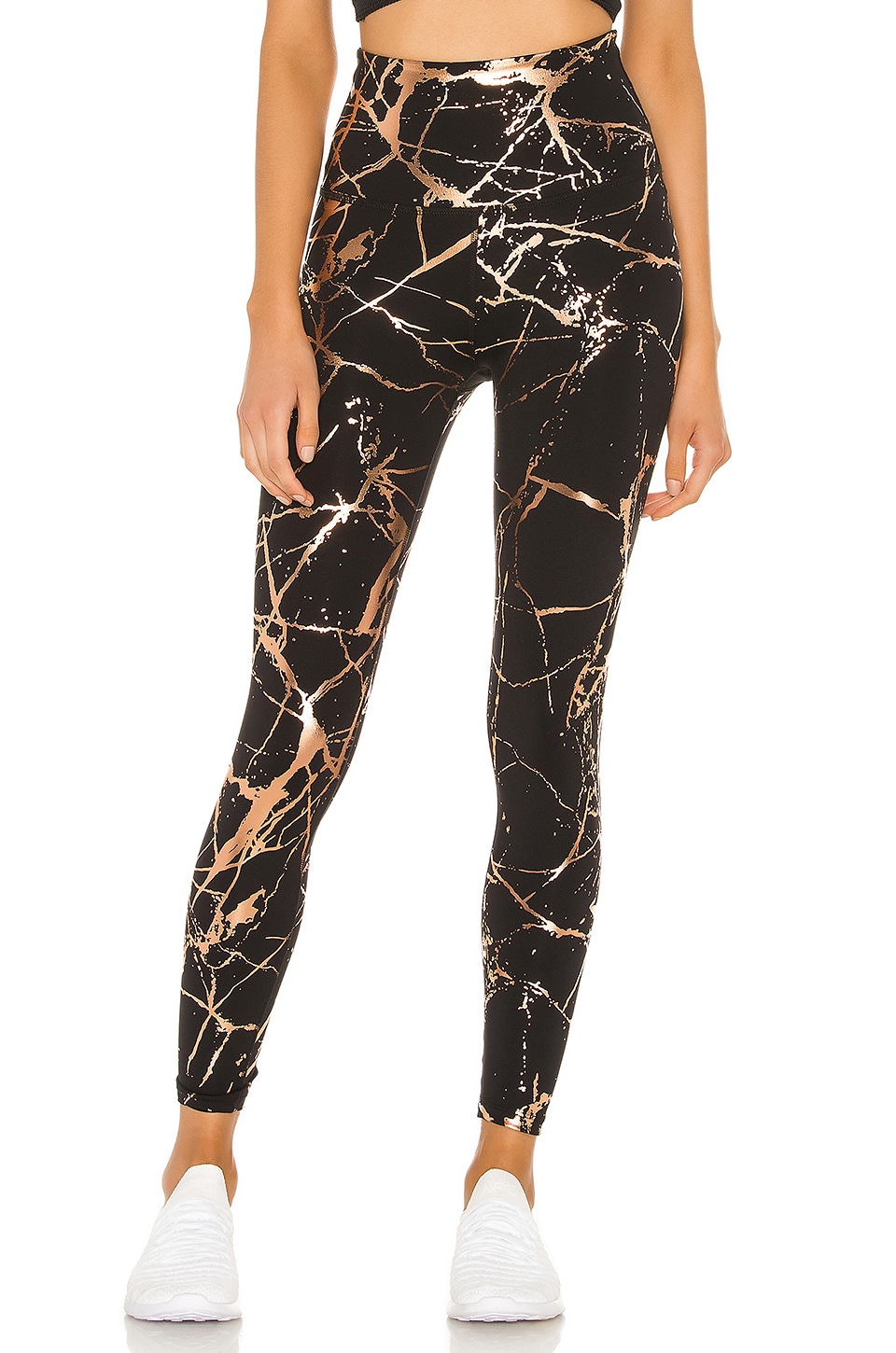 beyond yoga gold leggings