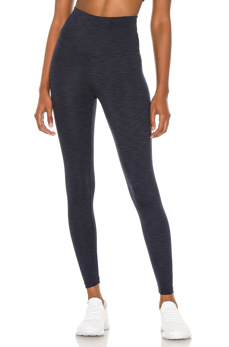 beyond yoga heather rib midi joggers