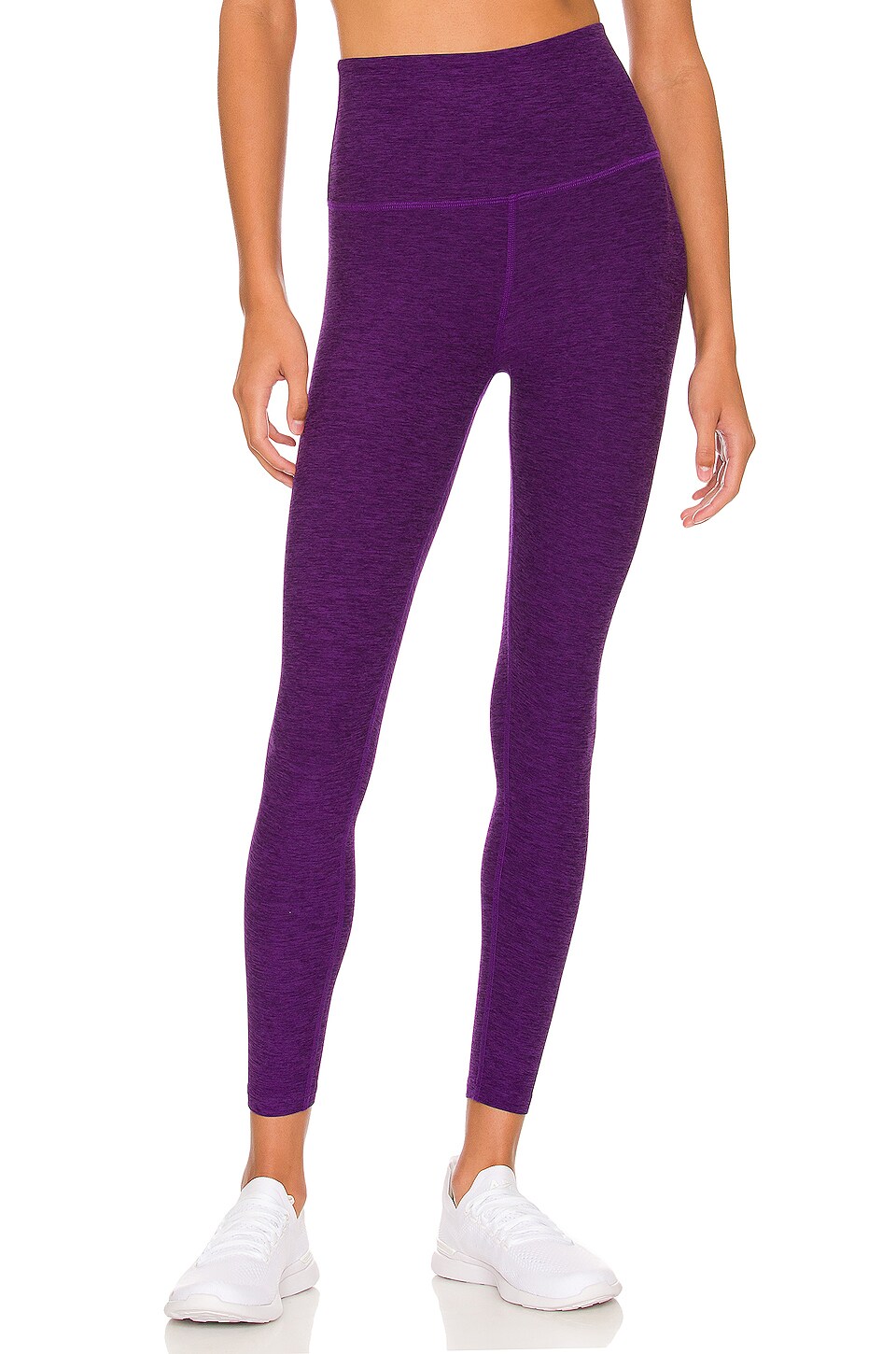 Beyond Yoga Spacedye High Waisted Midi Legging in Heatwave Rainwash