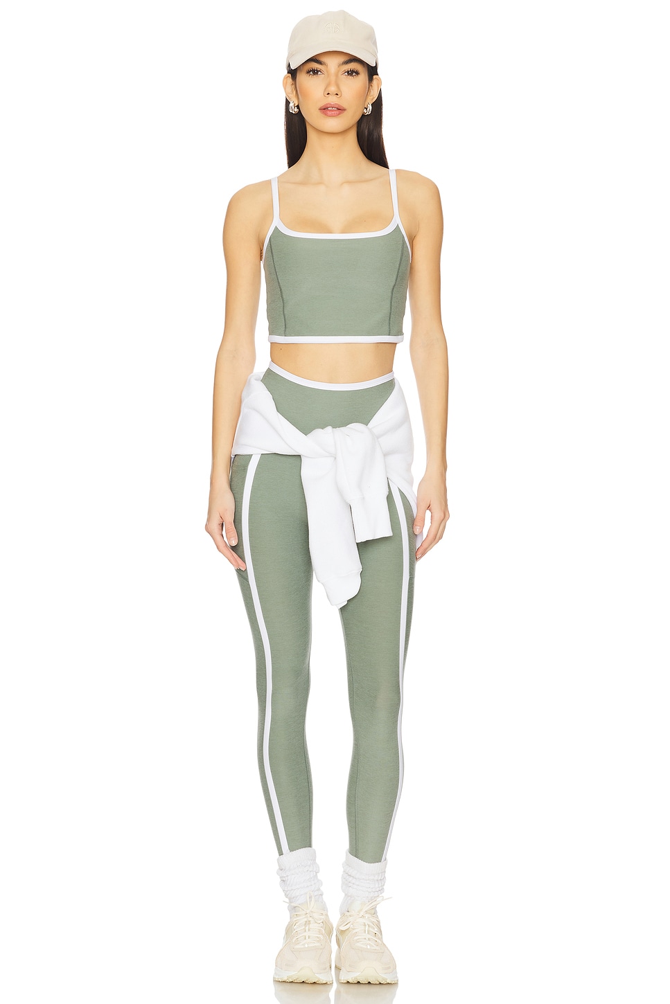Spacedye New Moves High Cropped Tank Top - Thumbnail 4