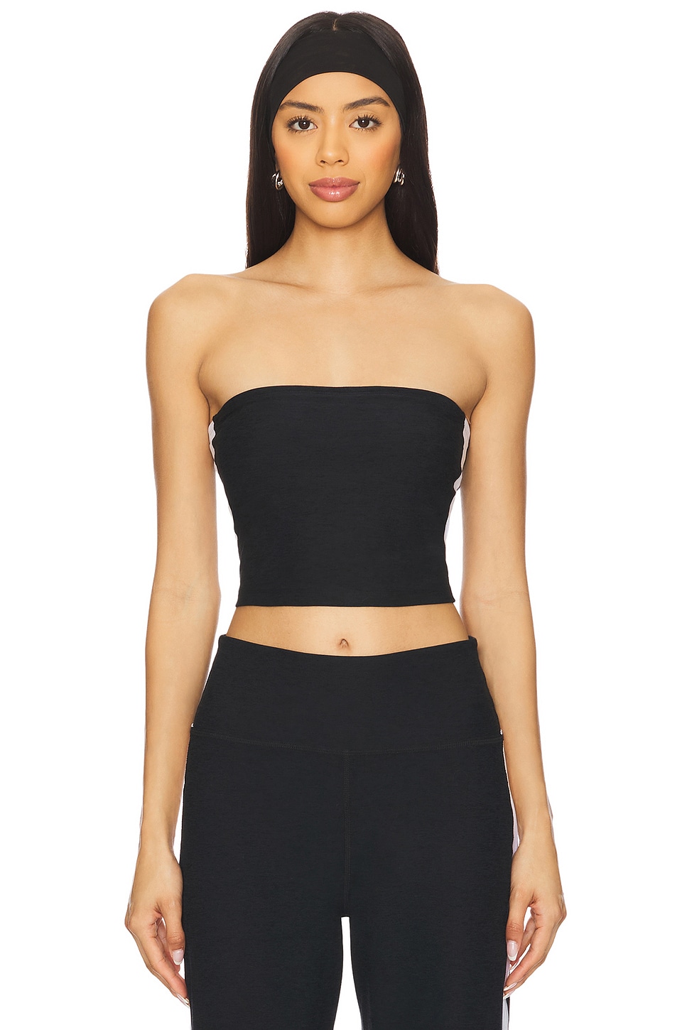 Beyond Yoga Spacedye Strapless Stripe Top thumbnail