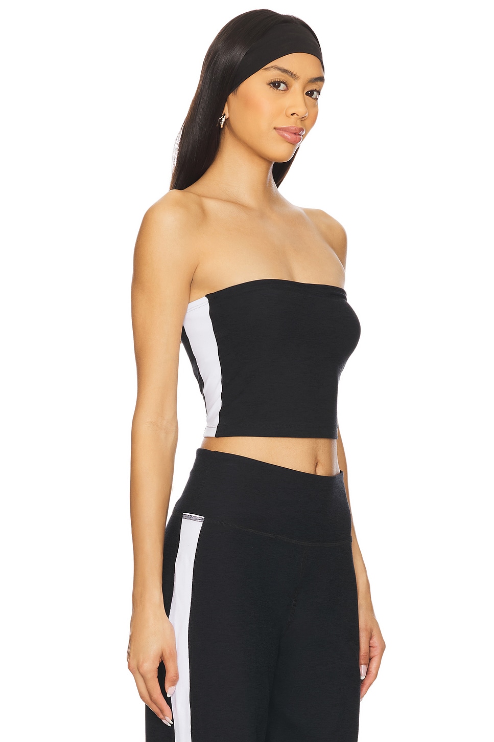 Beyond Yoga Spacedye Strapless Stripe Top thumbnail