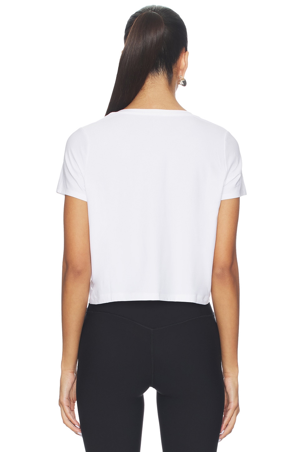 Beyond Yoga Featherweight Supreme Cropped Tee