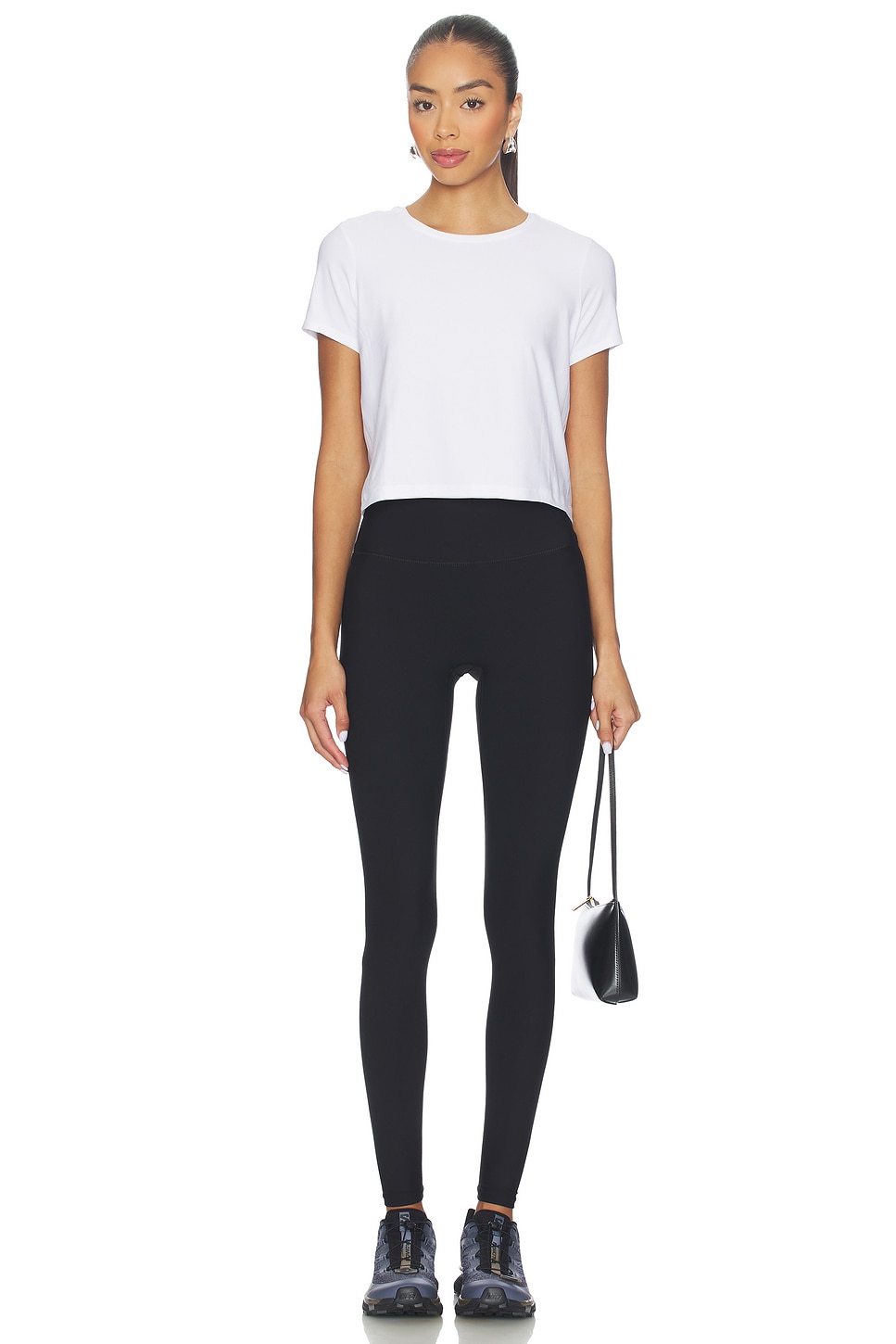 Beyond Yoga Featherweight Supreme Cropped Tee