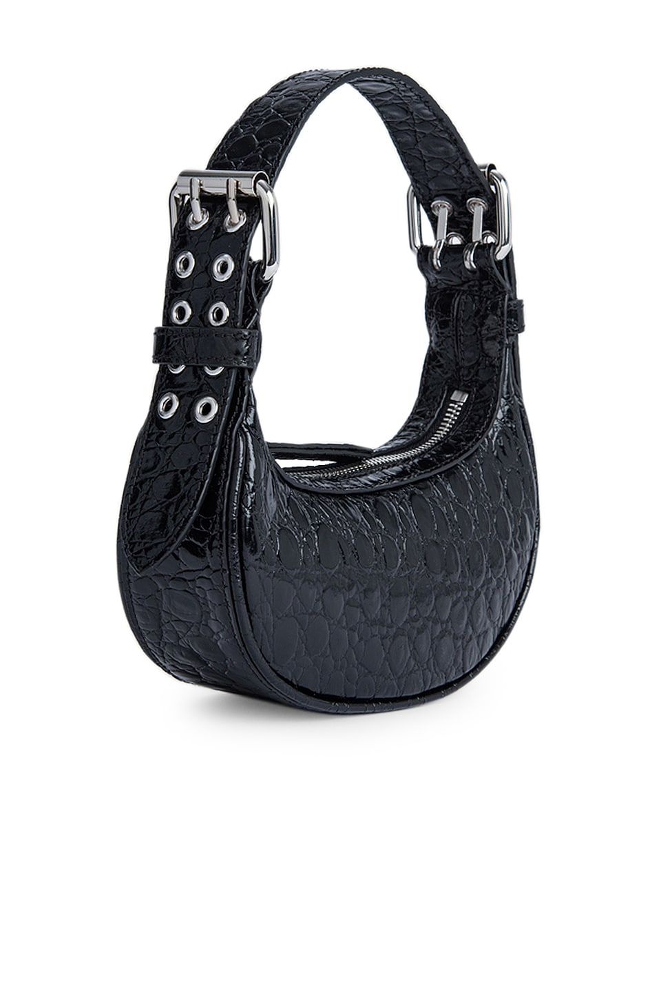 BY FAR Mini Soho Bag in Black