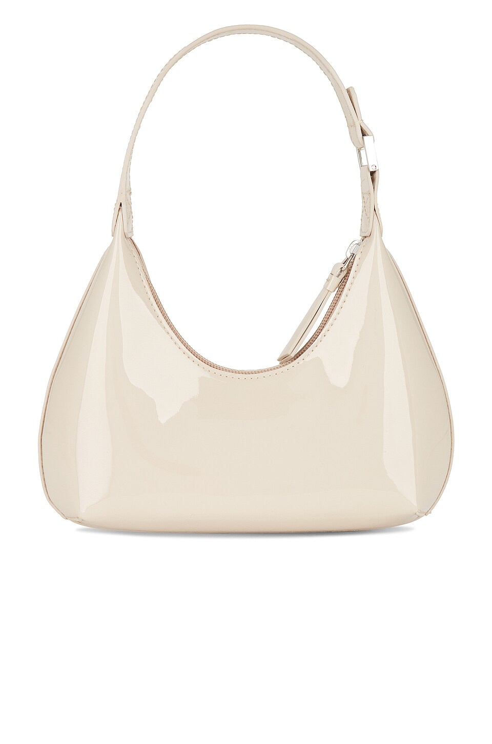 BY FAR Baby Amber Shoulder Bag in Oatmilk