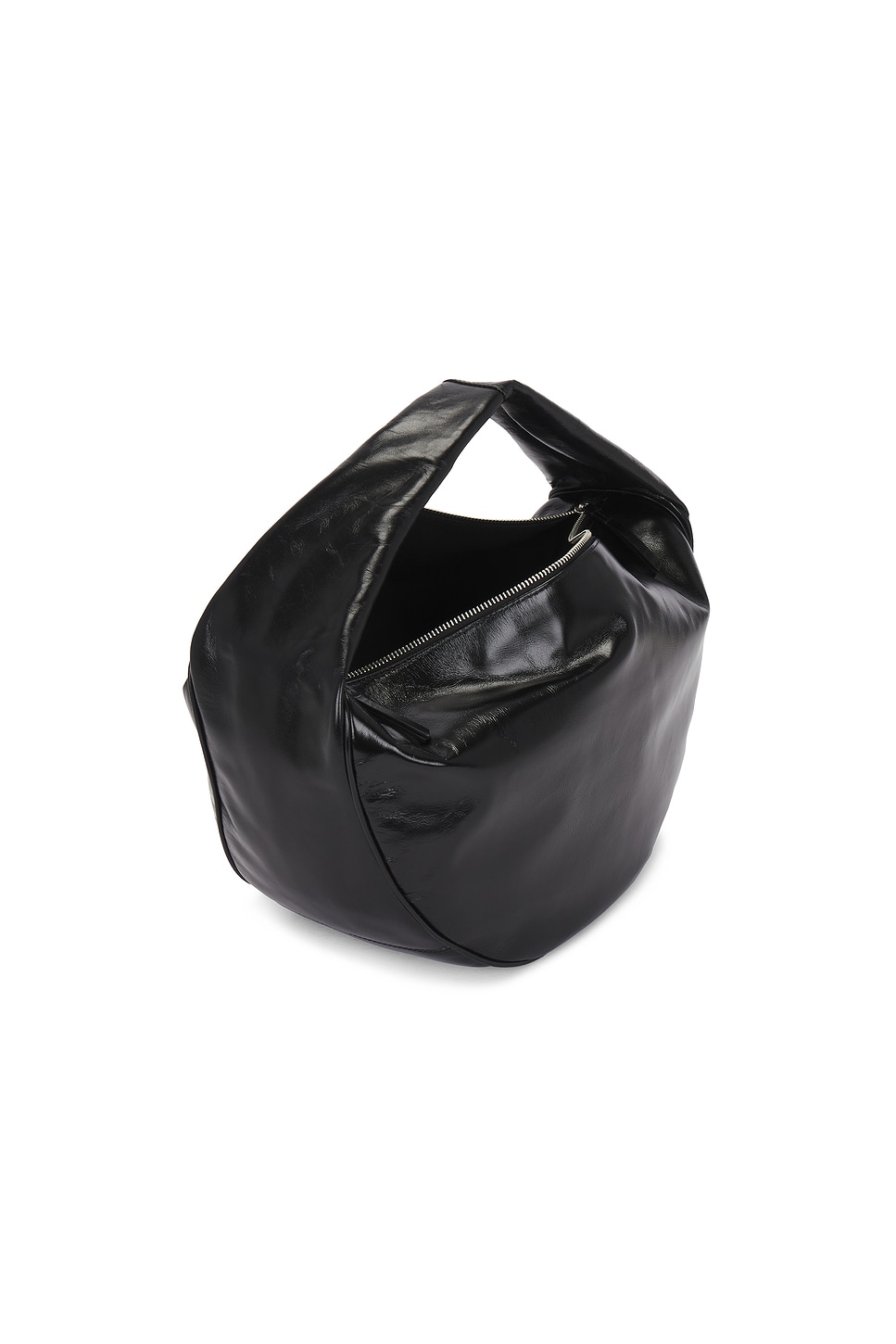 【送料&関税込】By Far Baby Cush Black Crushed Velvet Handba BY FAR Baby Cush Black Crushed Velvet | REVERSIBLE