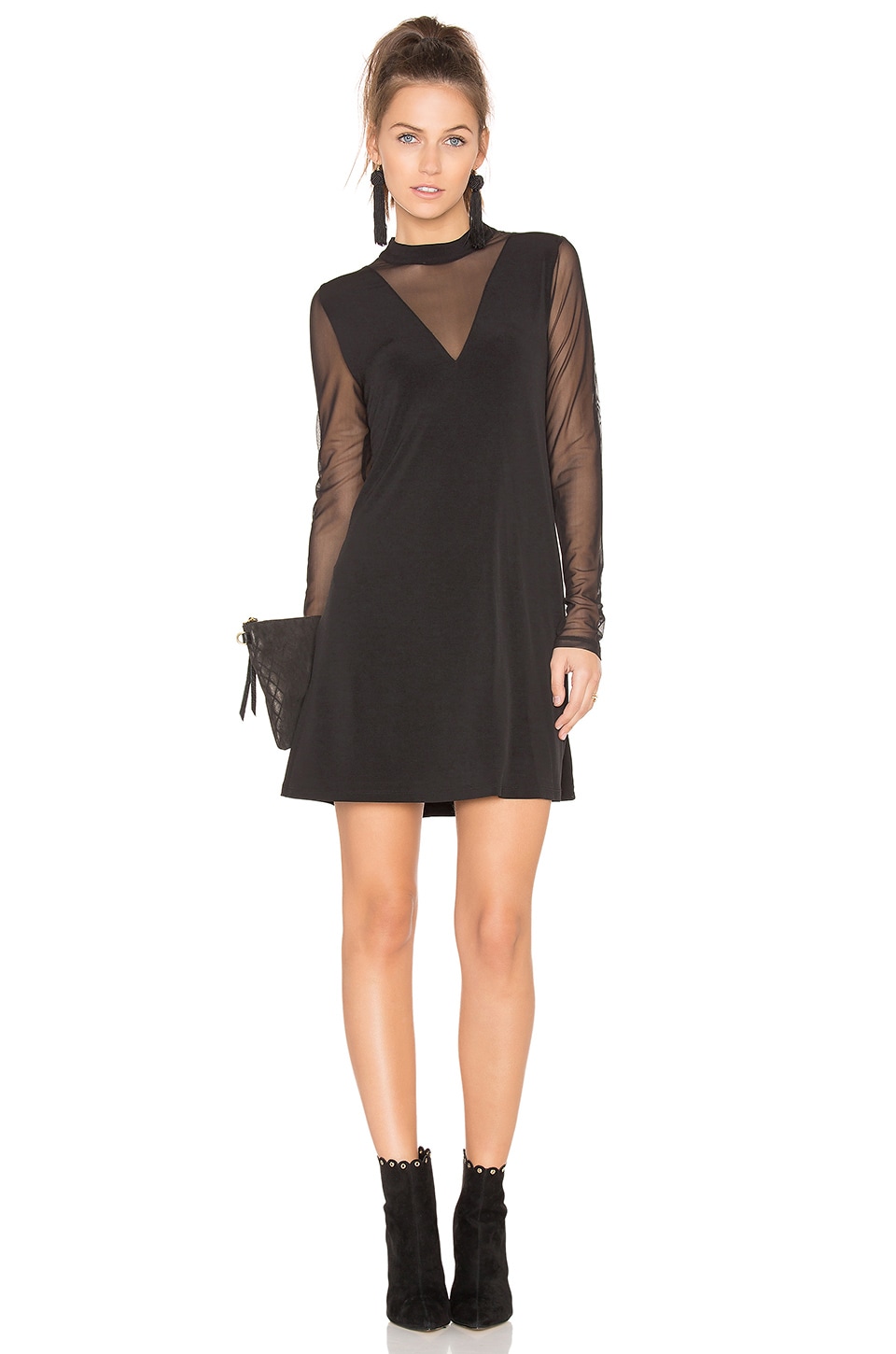 revolve mesh dress