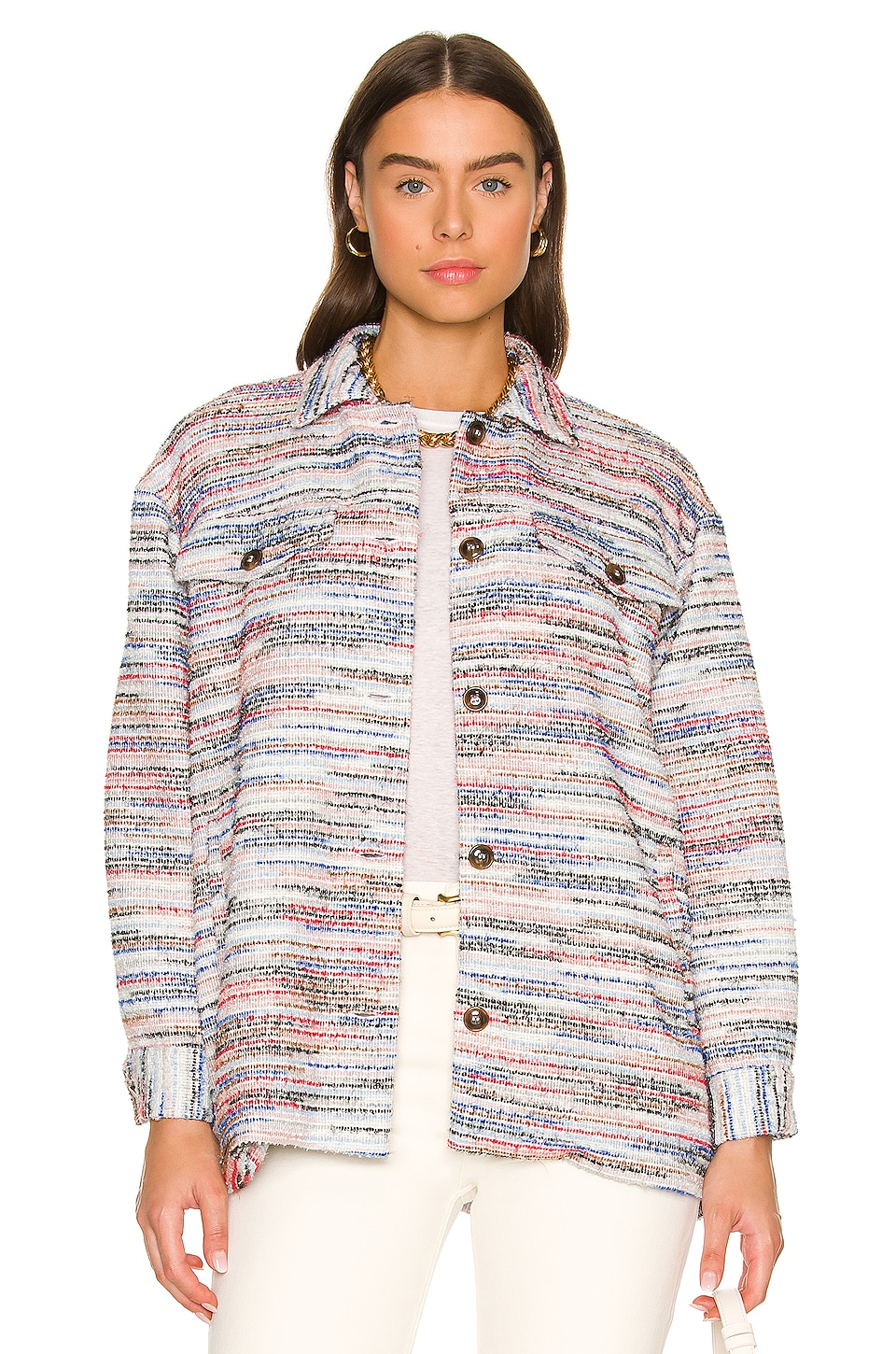 FLORENT TWEED-LIKE JACKET | chaofightshop.com