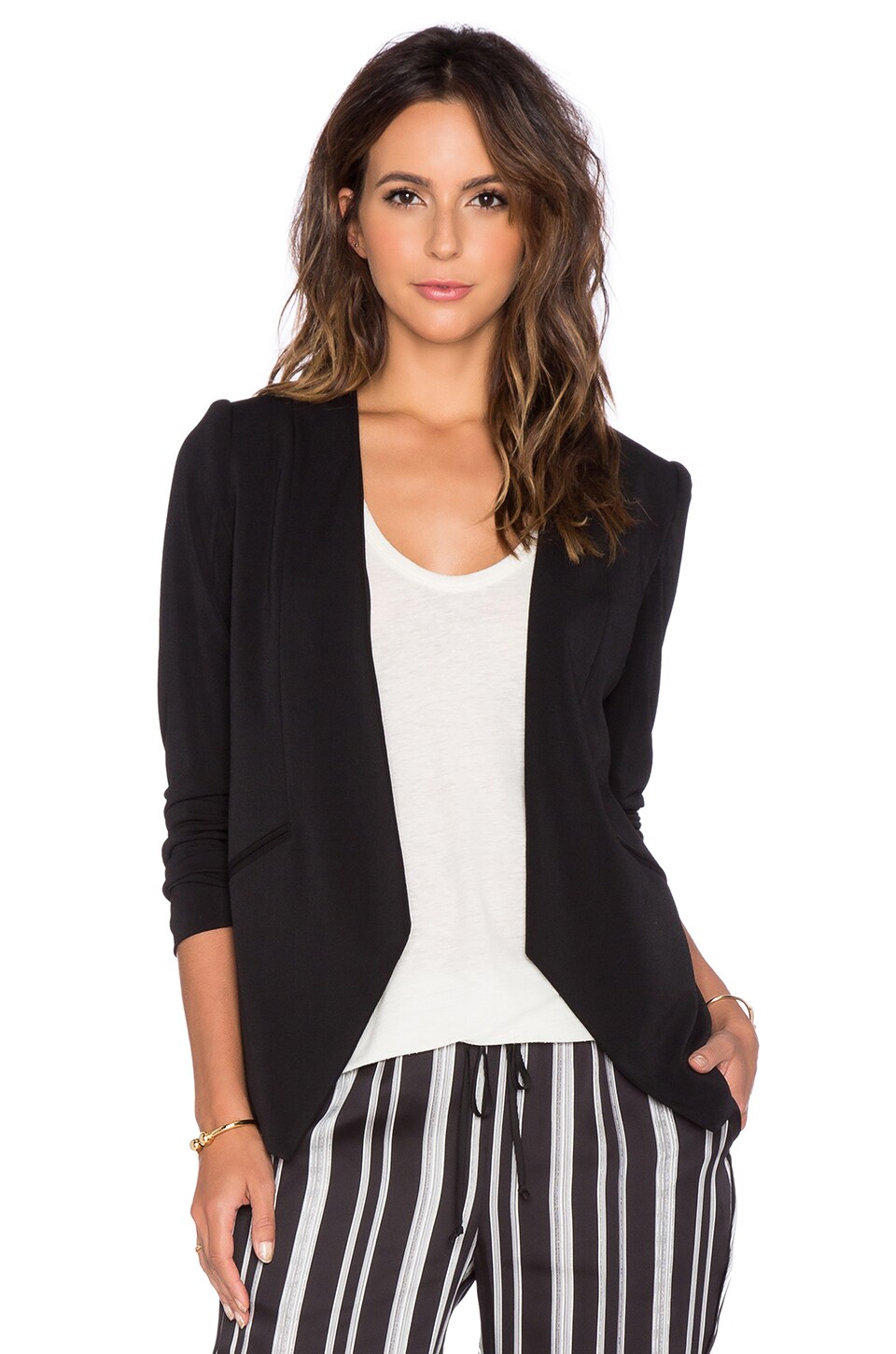 bcbg black blazer