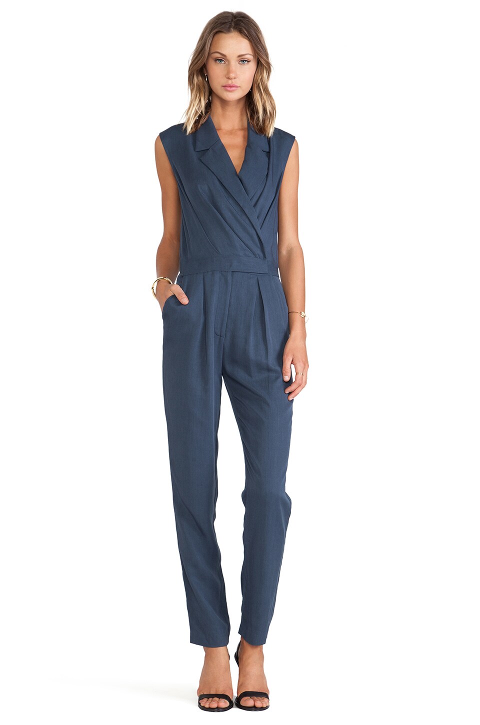 bcbg tuxedo jumpsuit