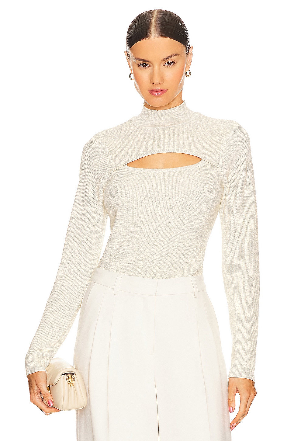 BCBGeneration Key Hole Sweater