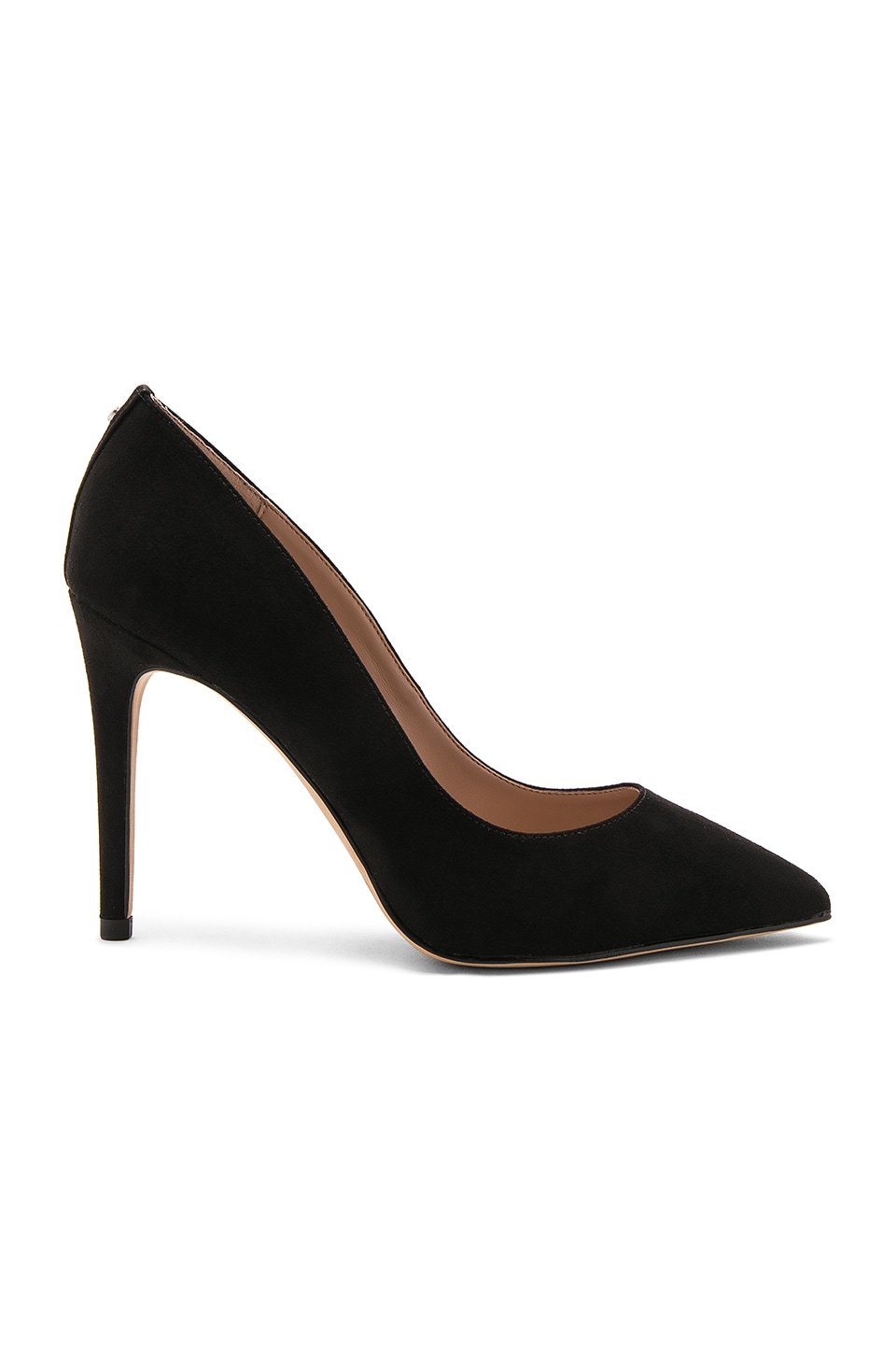 bcbg black suede heels