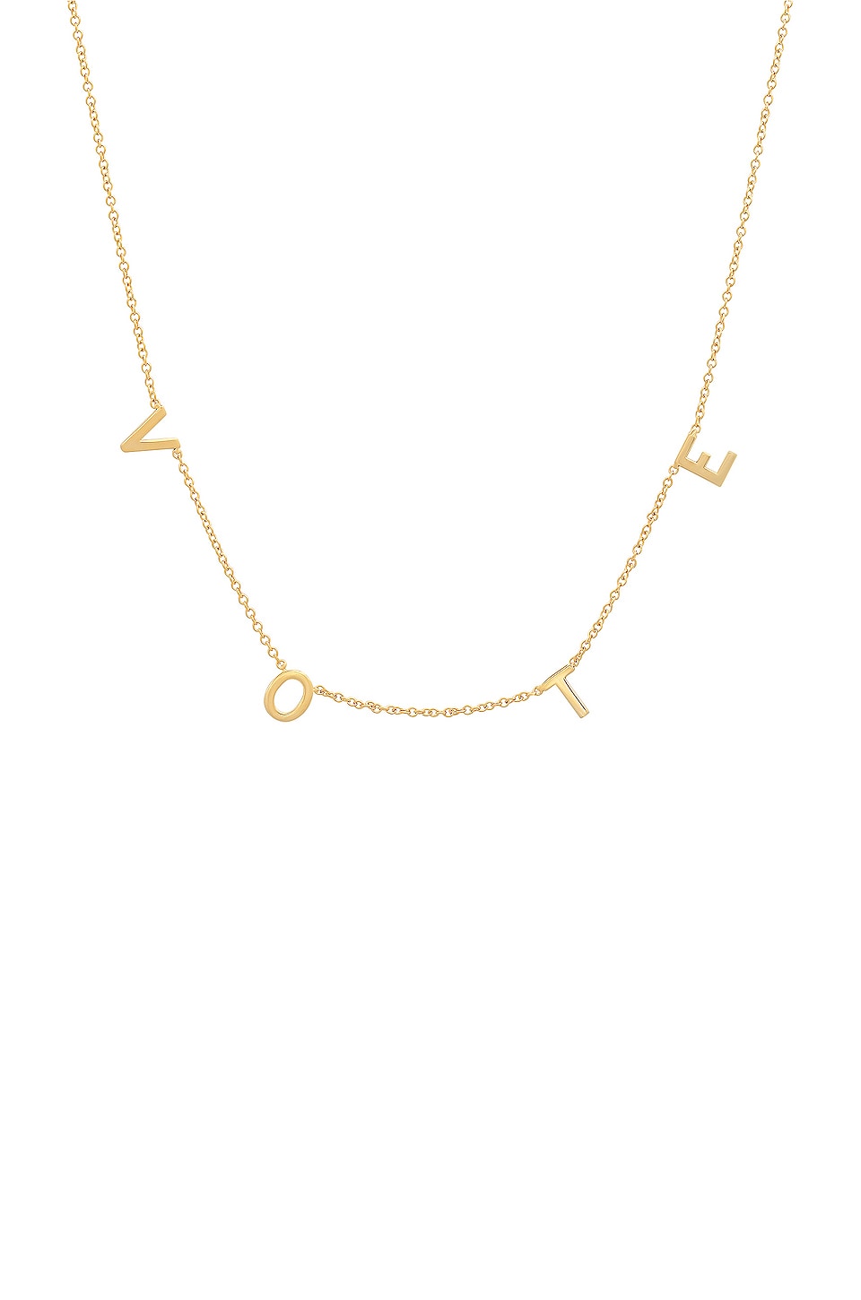 BYCHARI X When We All Vote Necklace in Gold