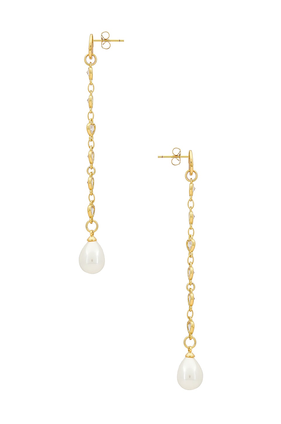 BONBONWHIMS Giggles Long Earrings in Gold
