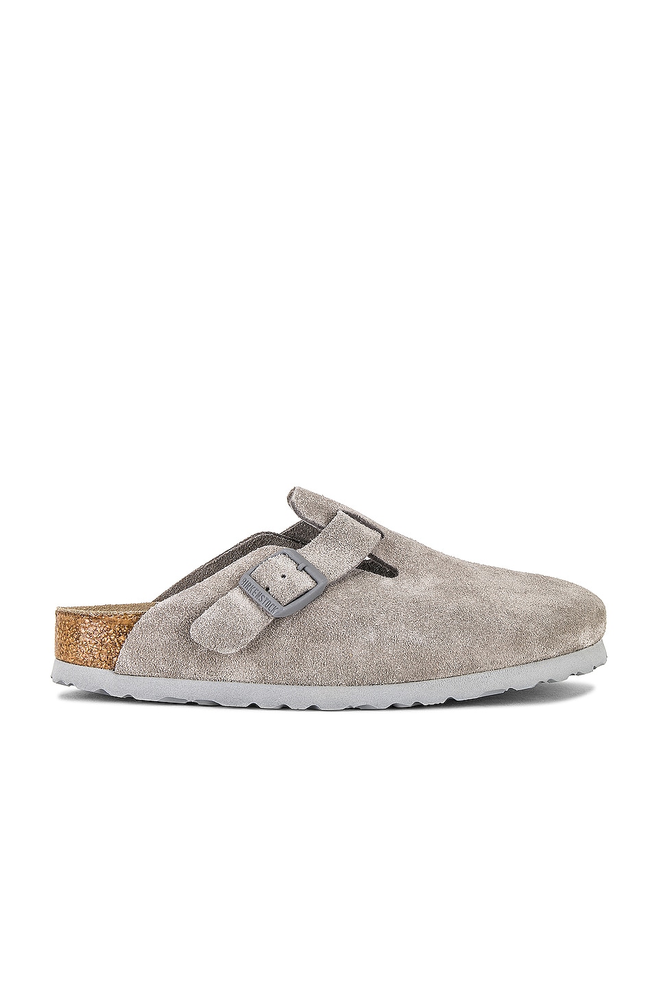 BIRKENSTOCK Boston Soft Footbed Clog in Stone Coin | REVOLVE