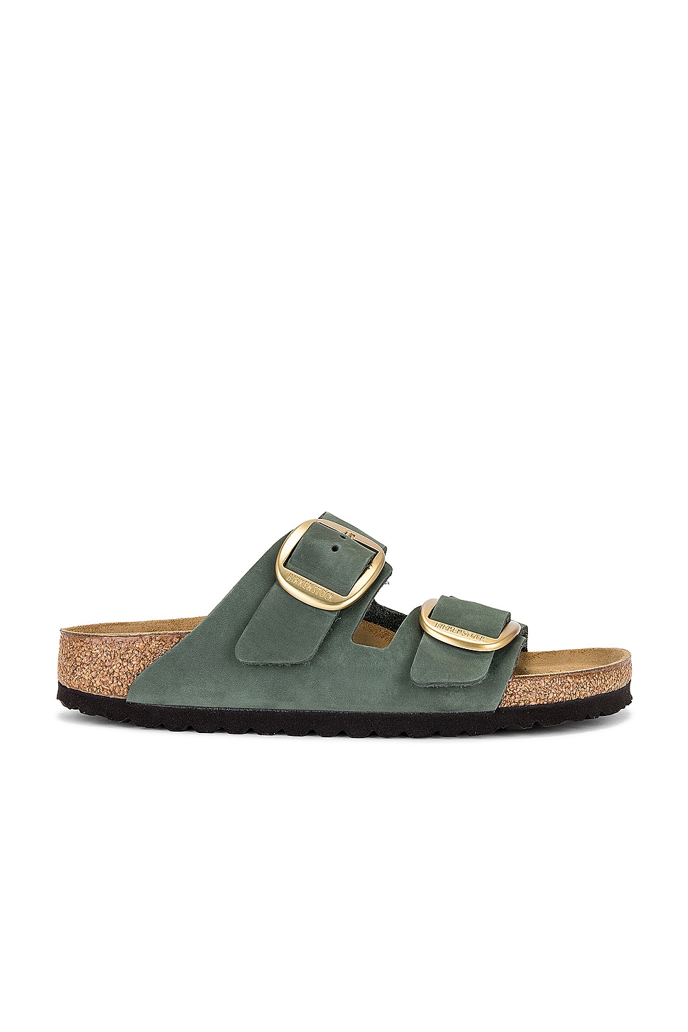 BIRKENSTOCK SANDALE ARIZONA BIG BUCKLE in Thyme REVOLVE