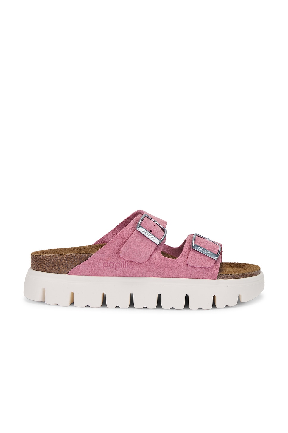 BIRKENSTOCK Arizona Chunky Sandal in Candy Pink | REVOLVE