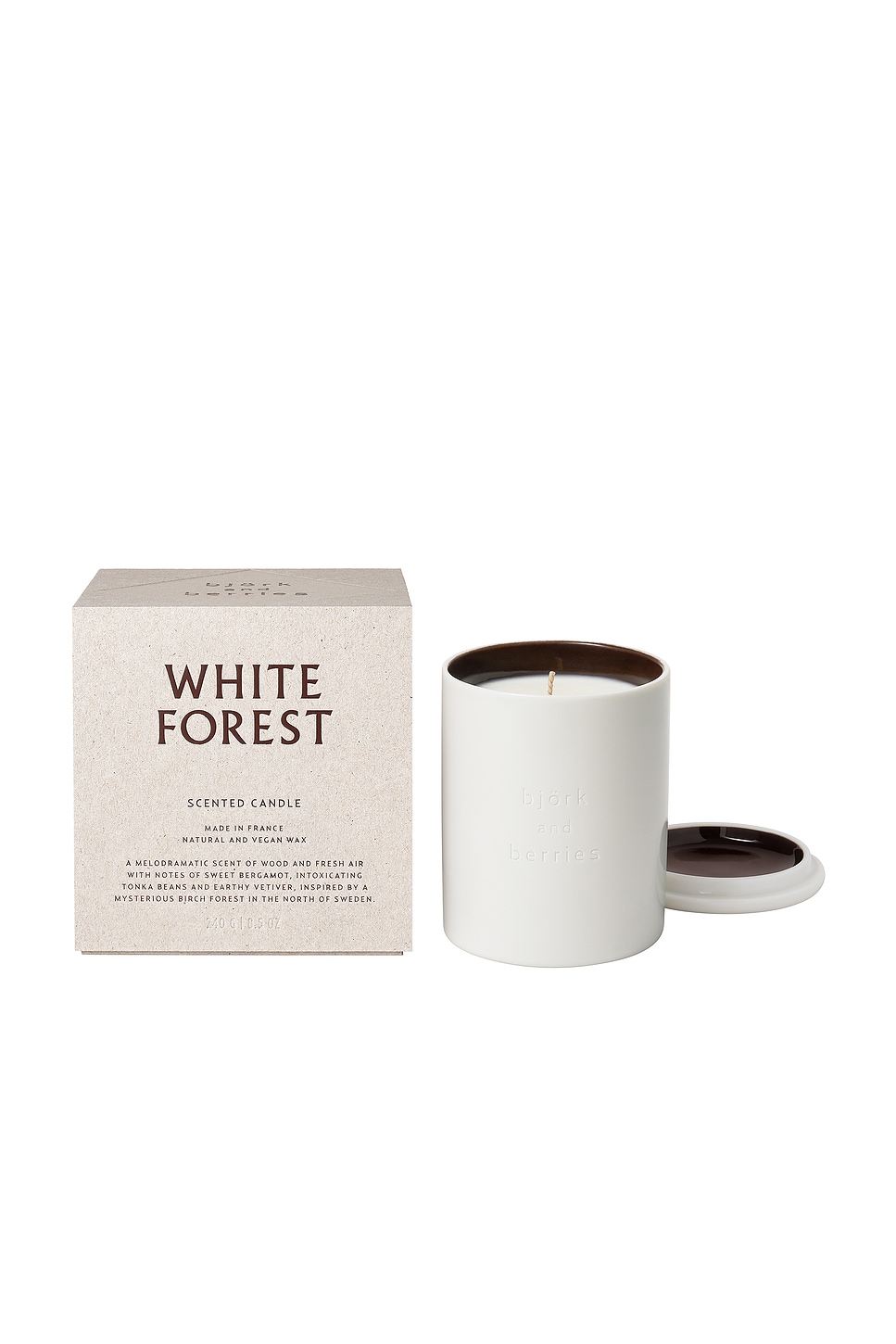 White Forest Scented Candle - thumbnail 3