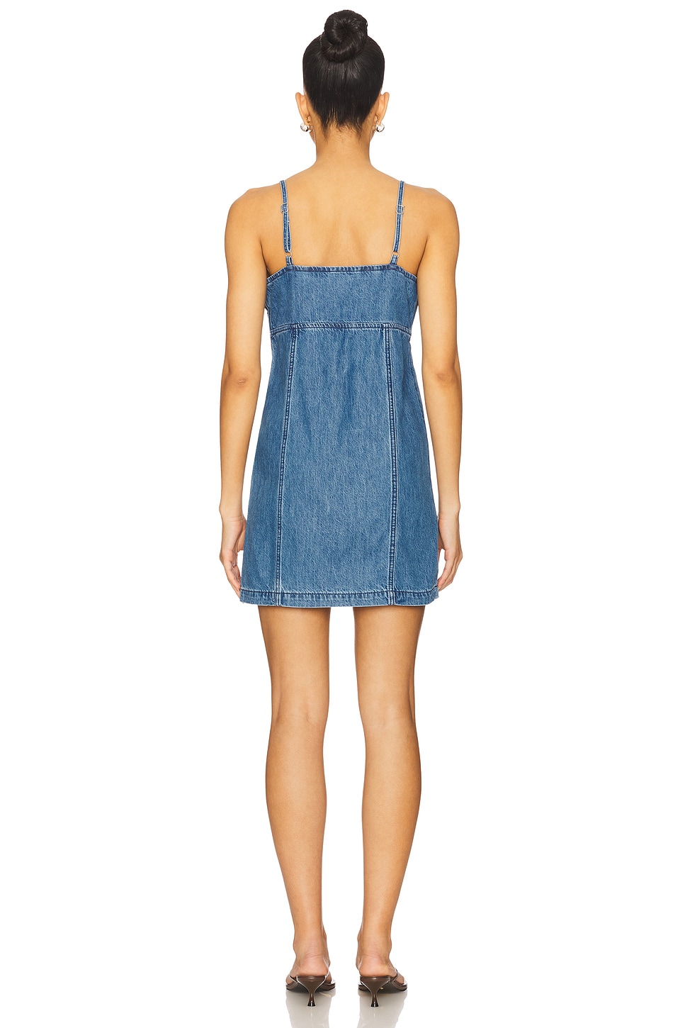cupped drop waist mini dress Edikted Women's Lenore Cupped Mini Dress