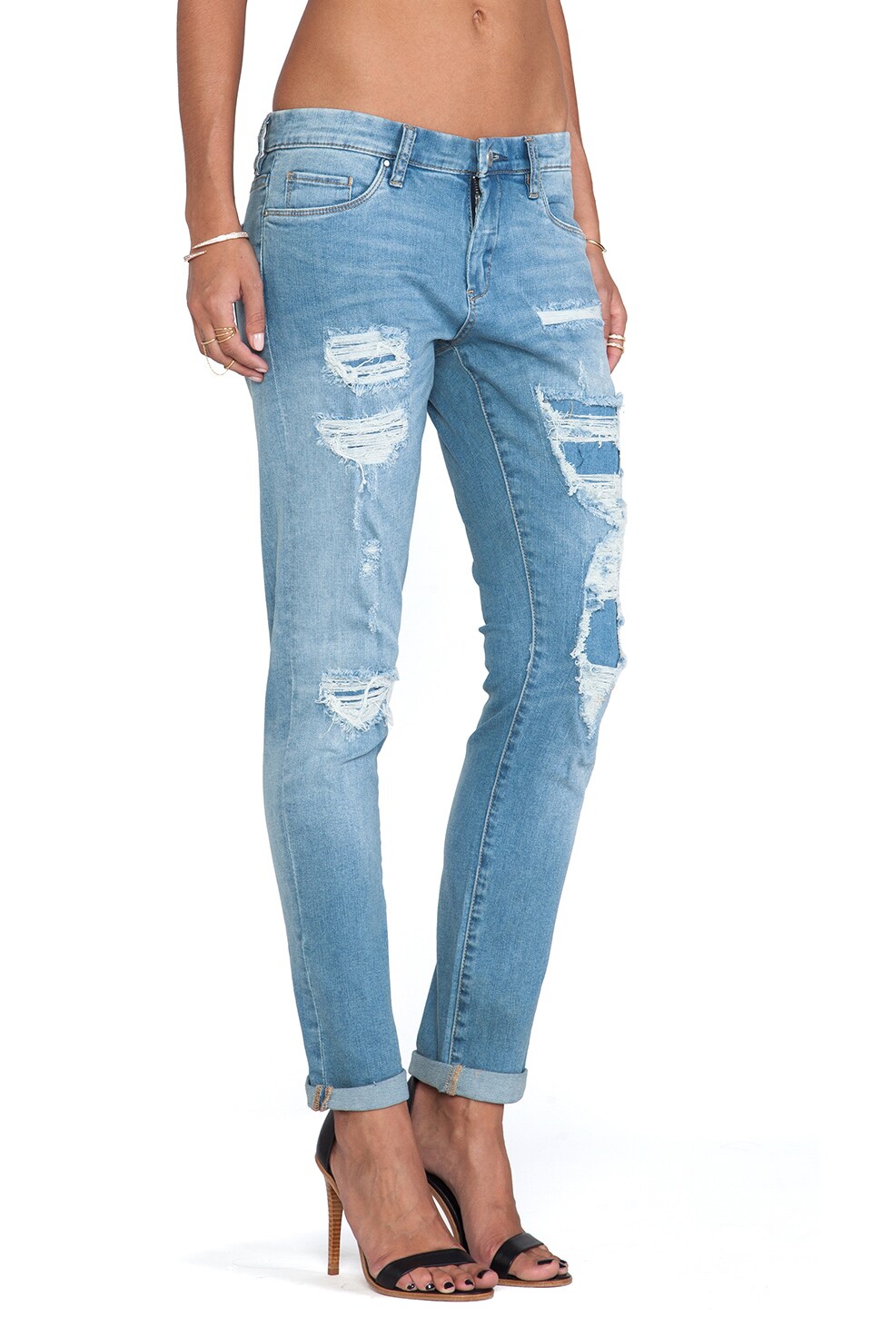 BLANKNYC Slim Boyfriend in Wrecking Ball