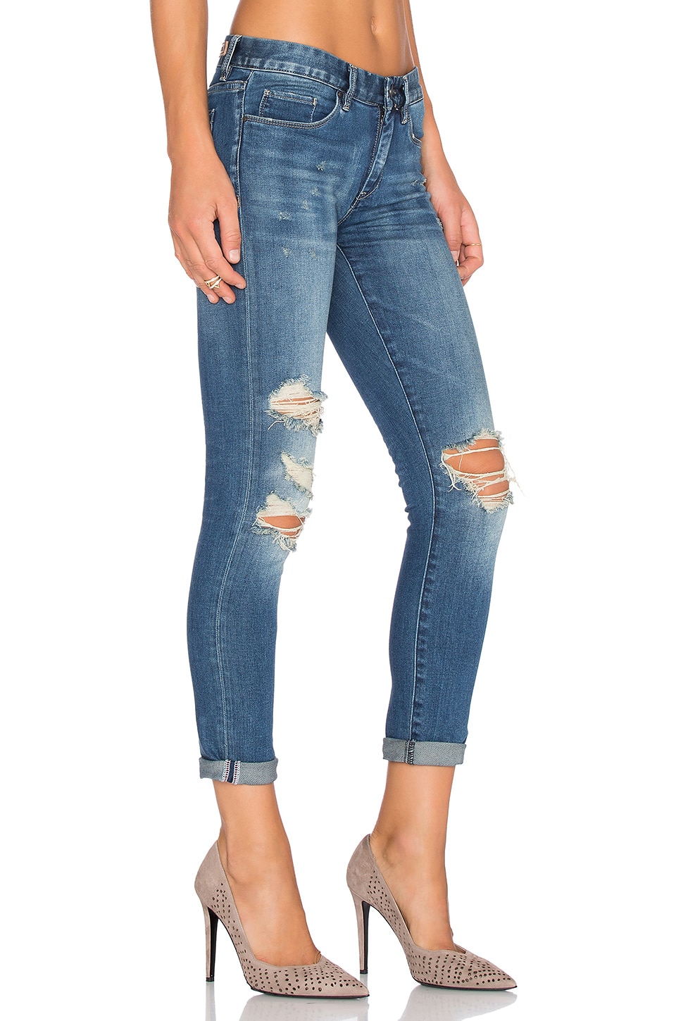 BLANKNYC Distressed Boyfriend in Vodka Diet