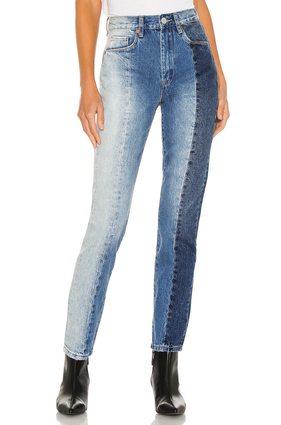 BLANKNYC Ultra High Rise Skinny in All Or Nothing | REVOLVE