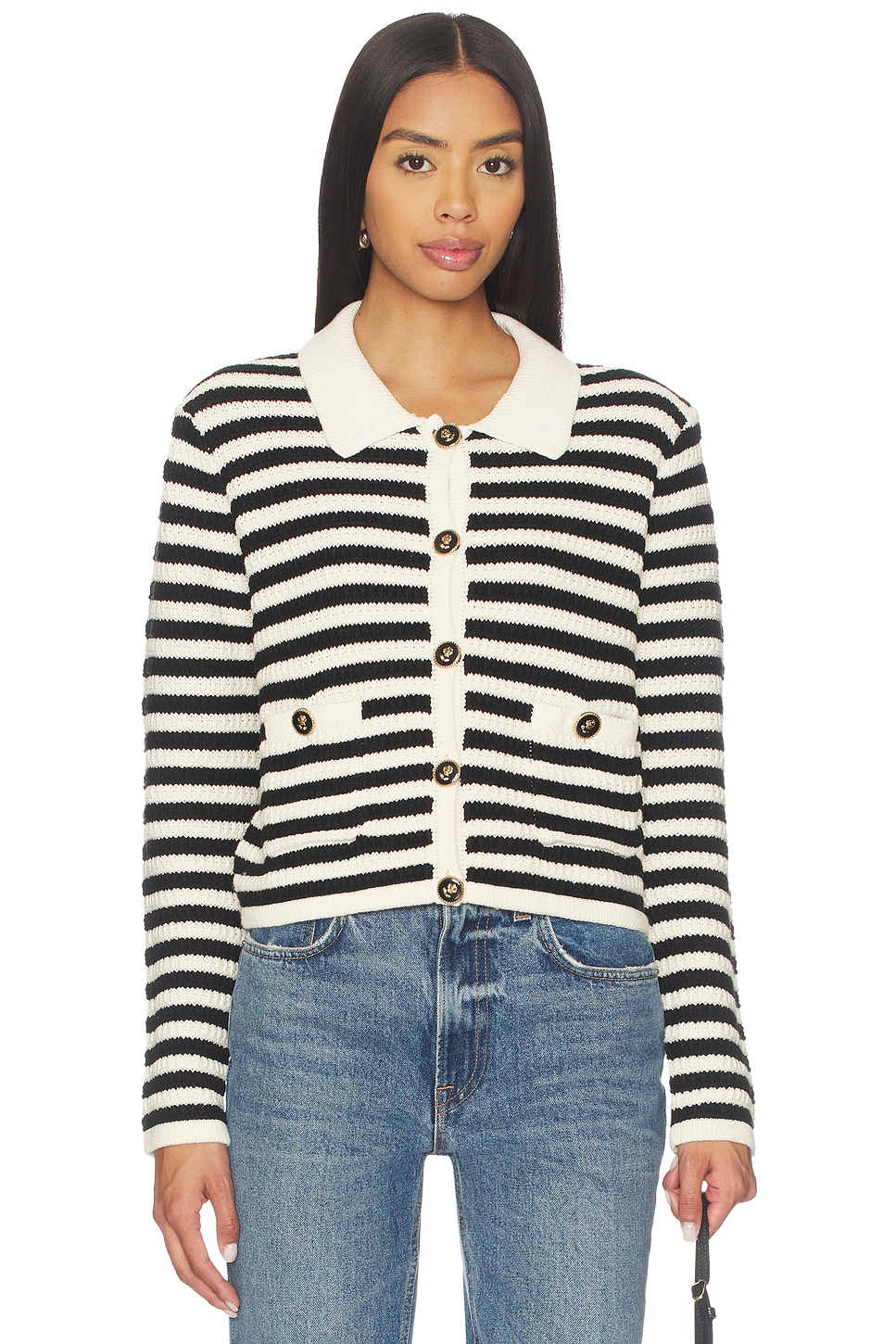 BLANKNYC ANCHOR 가디건 in Anchor Down | REVOLVE, image size:967x1450