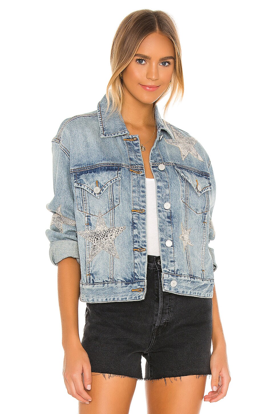 revolve denim jacket