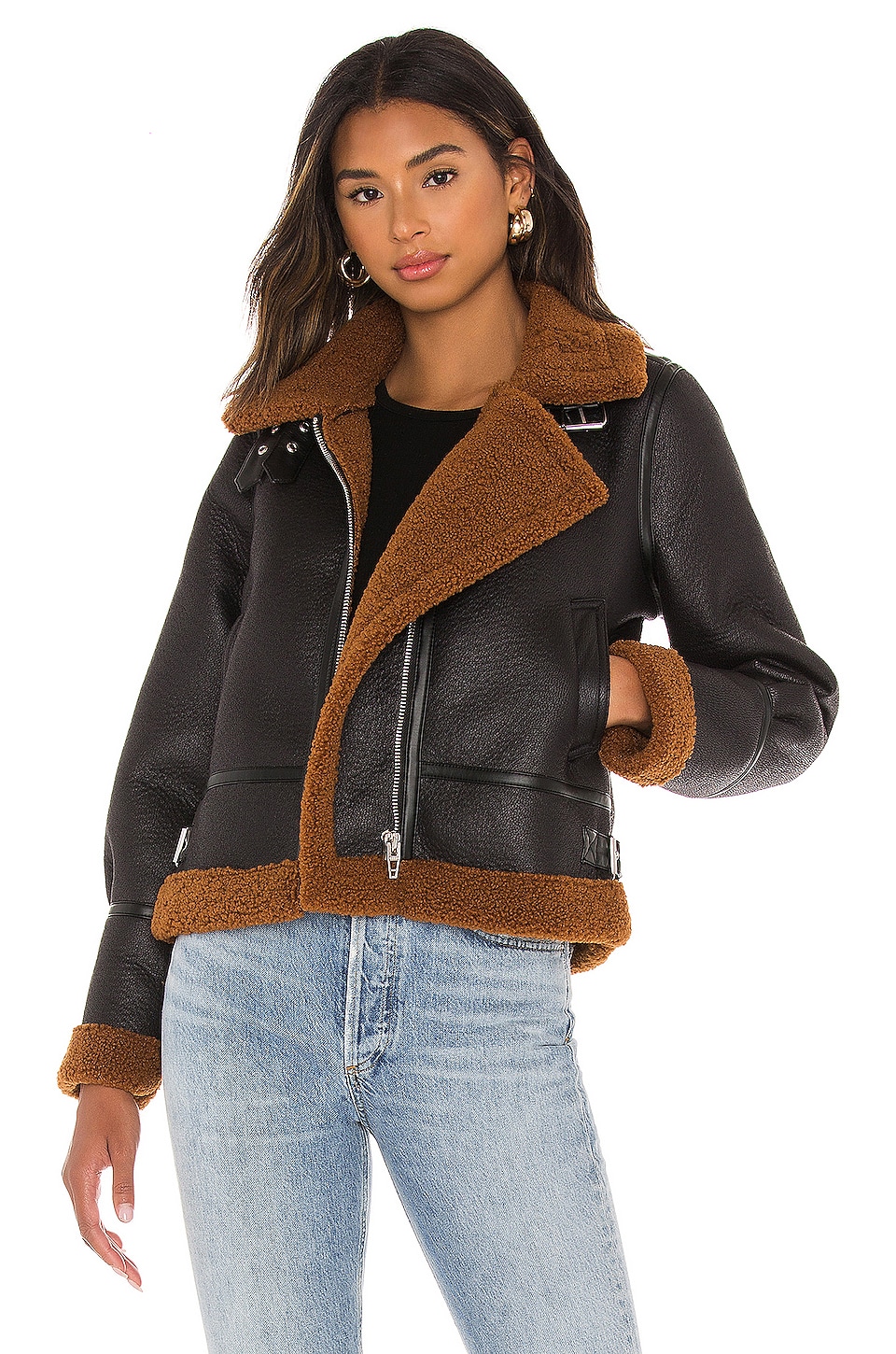 BLANKNYC Faux Fur Jacket in Smooth Talker | REVOLVE