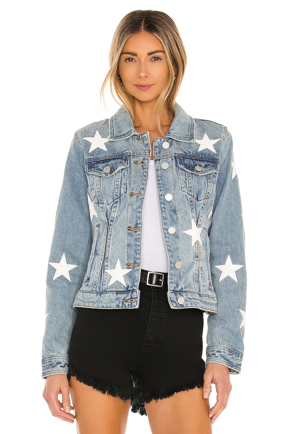 BLANKNYC X REVOLVE Twofer Star Jacket in Casual Encounter Star