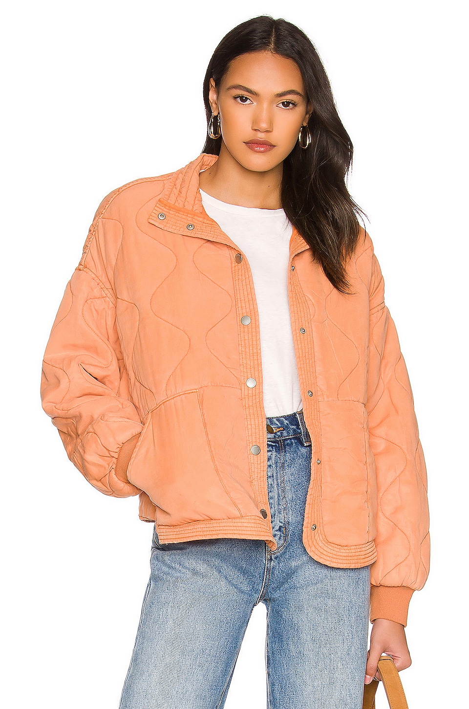 BLANKNYC Quilted Jacket in Wisteria REVOLVE