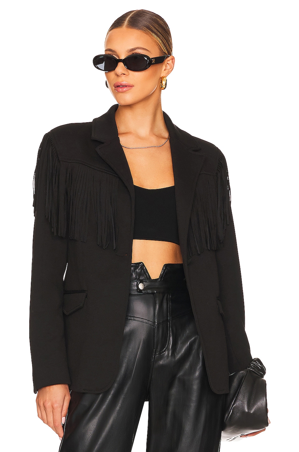 revolve fringe jacket