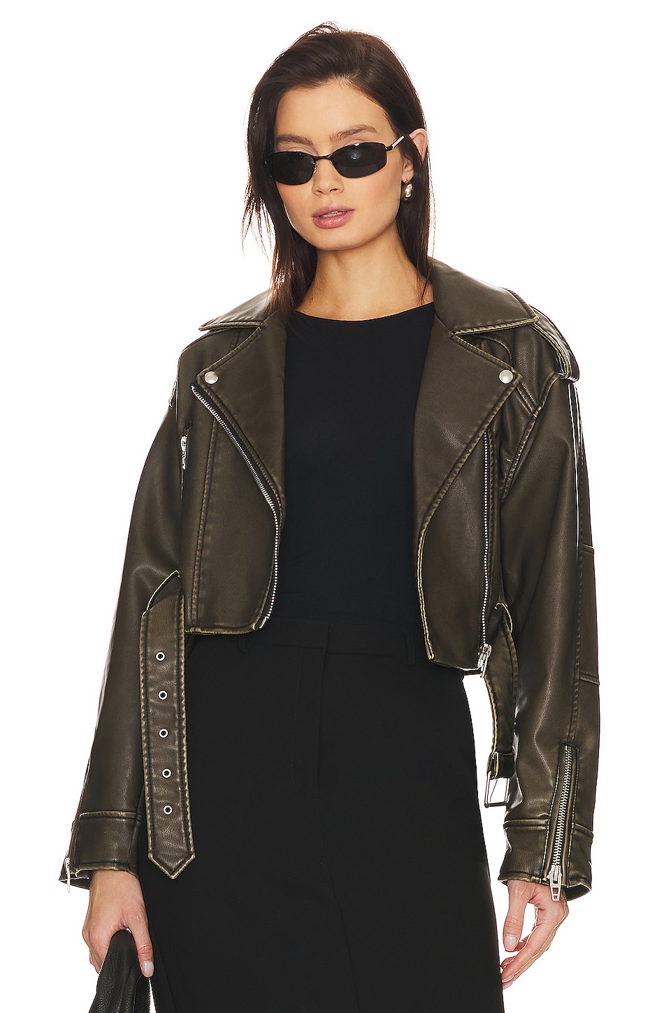 BLANKNYC Leather Jacket in Ride Off REVOLVE
