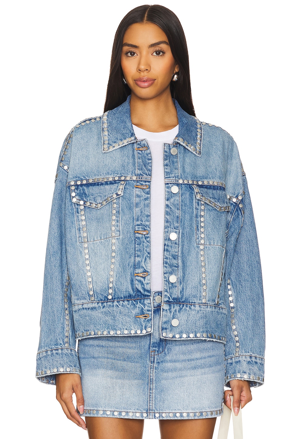 Revolve jean shops jacket