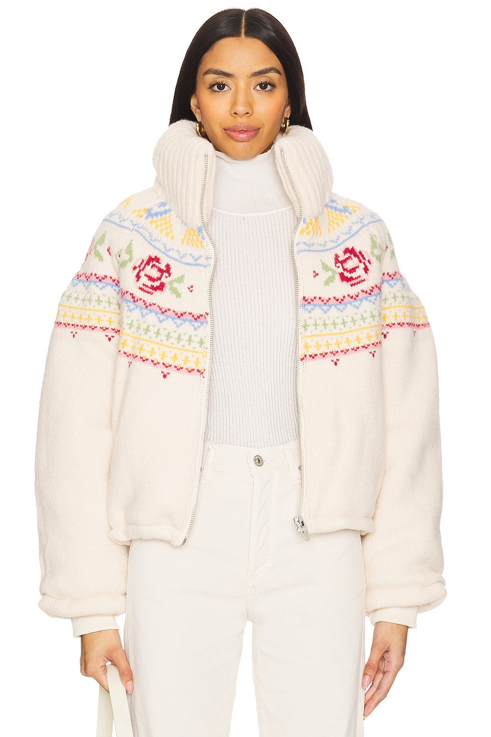 BLANKNYC Crop Knit Jacket