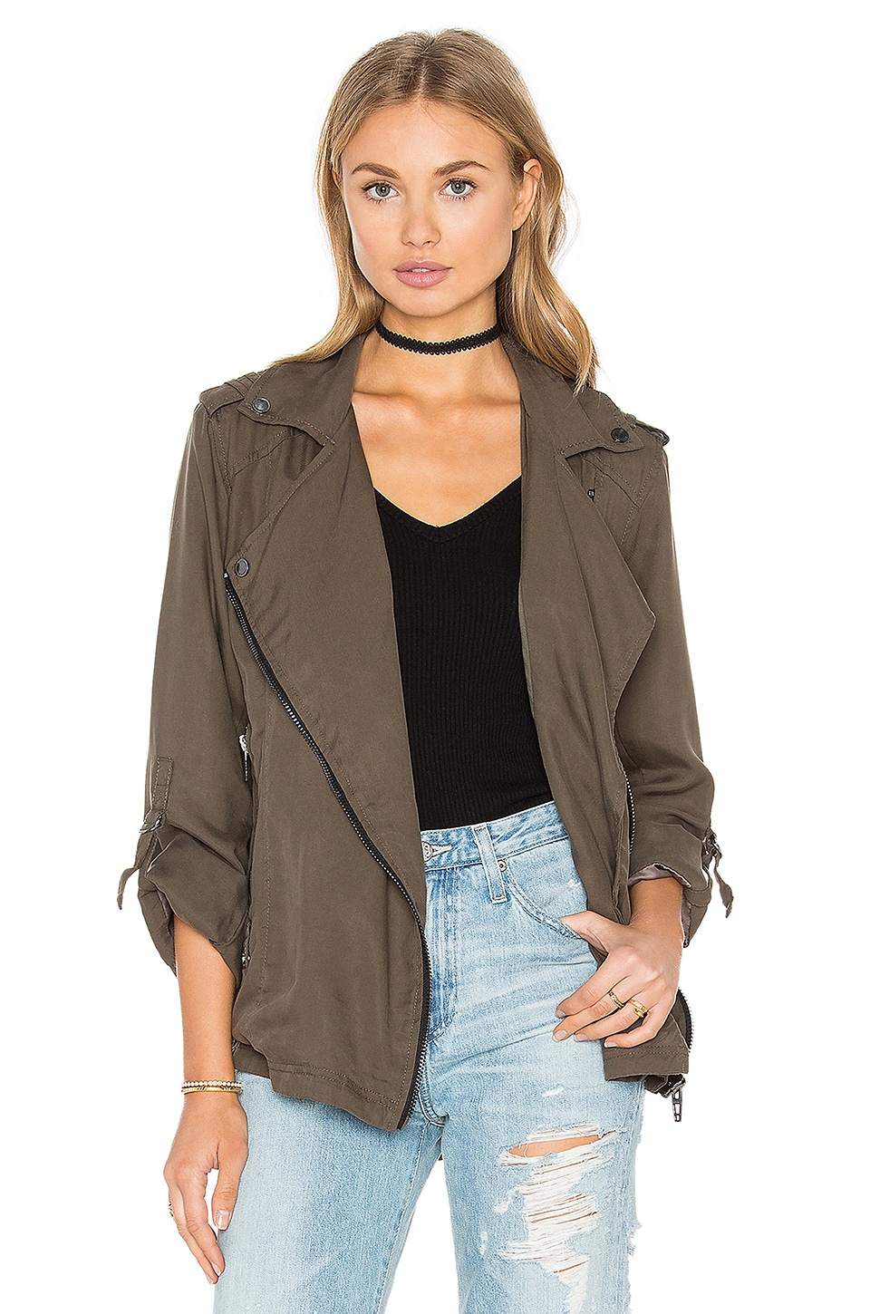 BLANKNYC Moto Jacket In Beat The Clock | REVOLVE