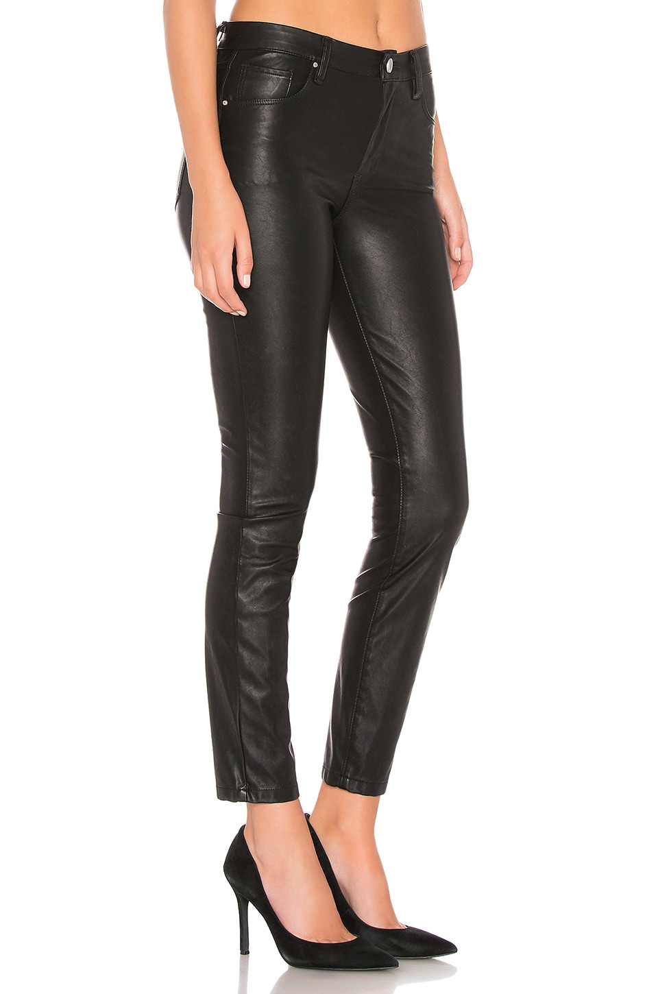 Shop Blanknyc Faux Leather Pant In Boom Bap