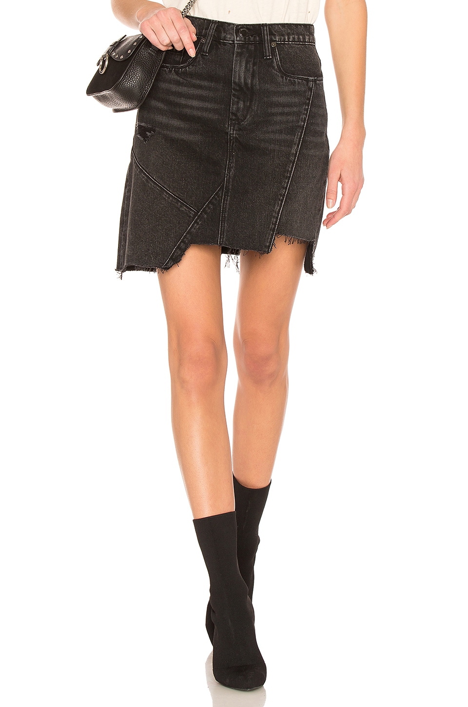 blanknyc asymmetrical skirt