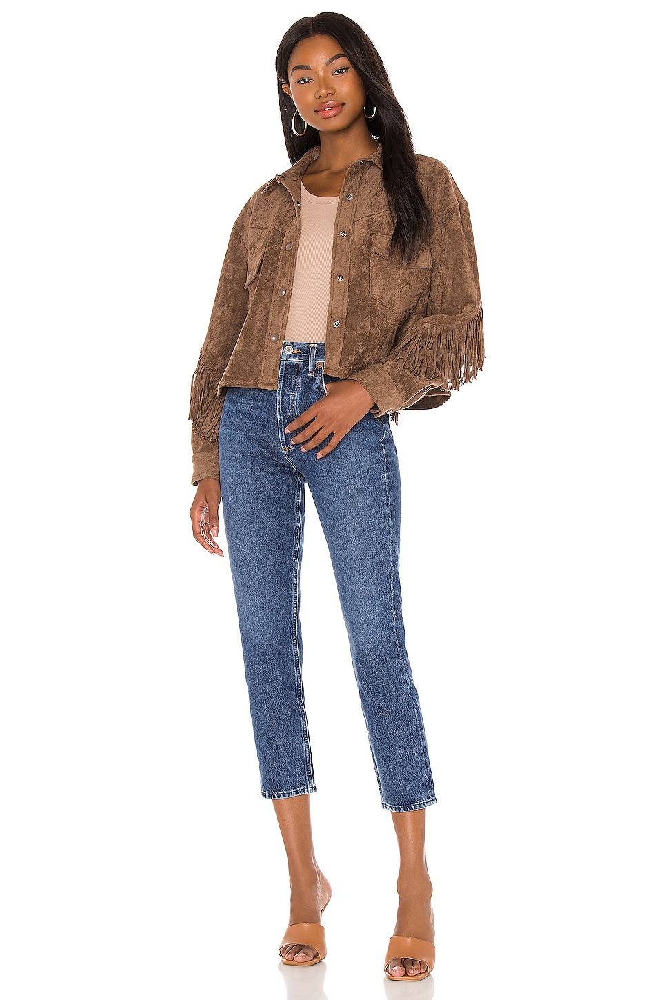 Fringe Shacket