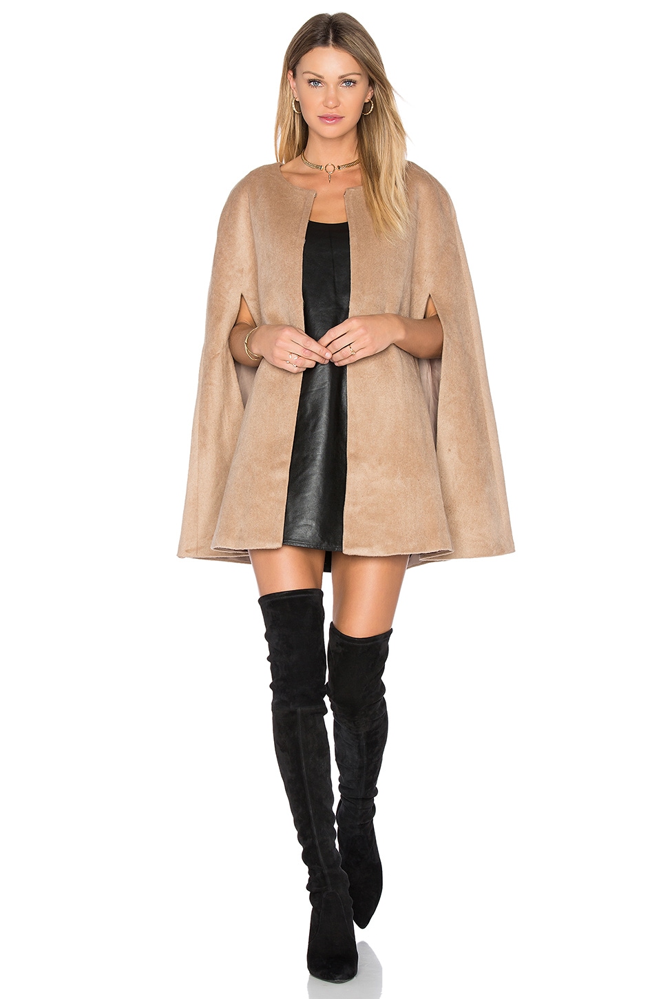 Tan on sale cape coat