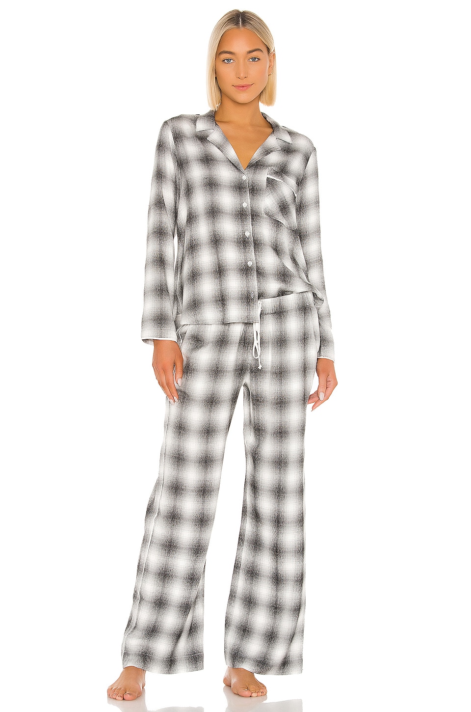 Bella Dahl Pajama Set in White REVOLVE