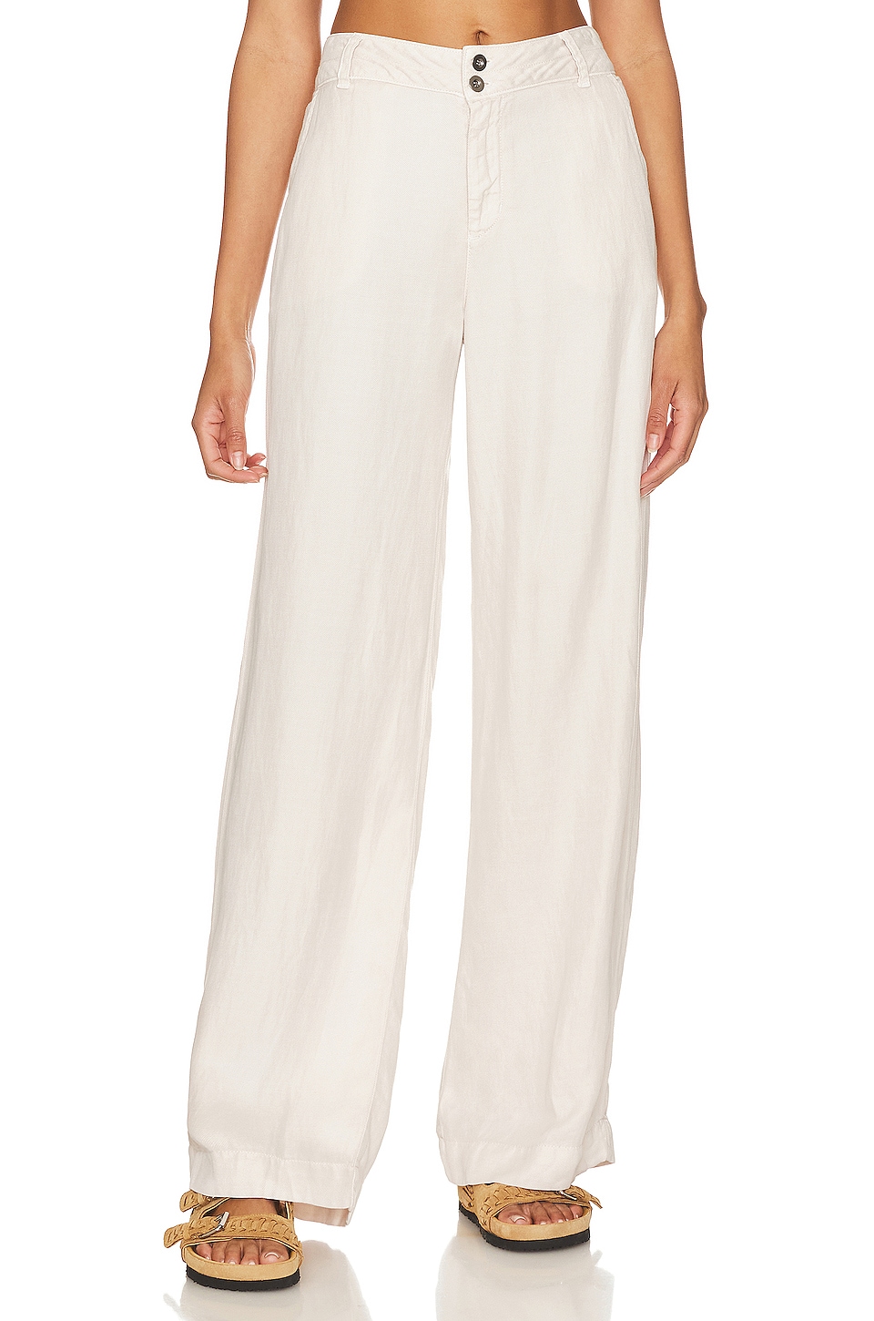 Bella Dahl Harper Pant in Soft Flax REVOLVE