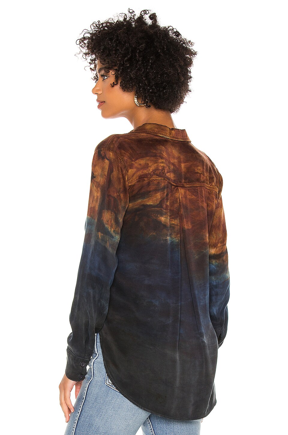 reiss burnout blouse