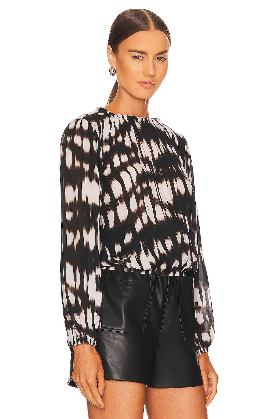 Elastic Shirred Top - Thumbnail 2