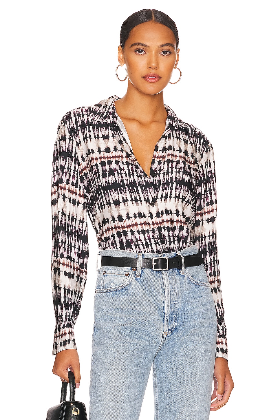 bella dahl flowy button down