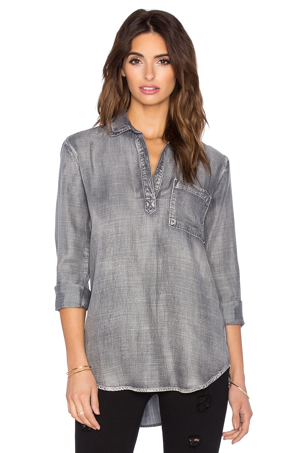 Bella Dahl Long Sleeve Pullover Tunic | Shop Your Way: Online Shopping ...
