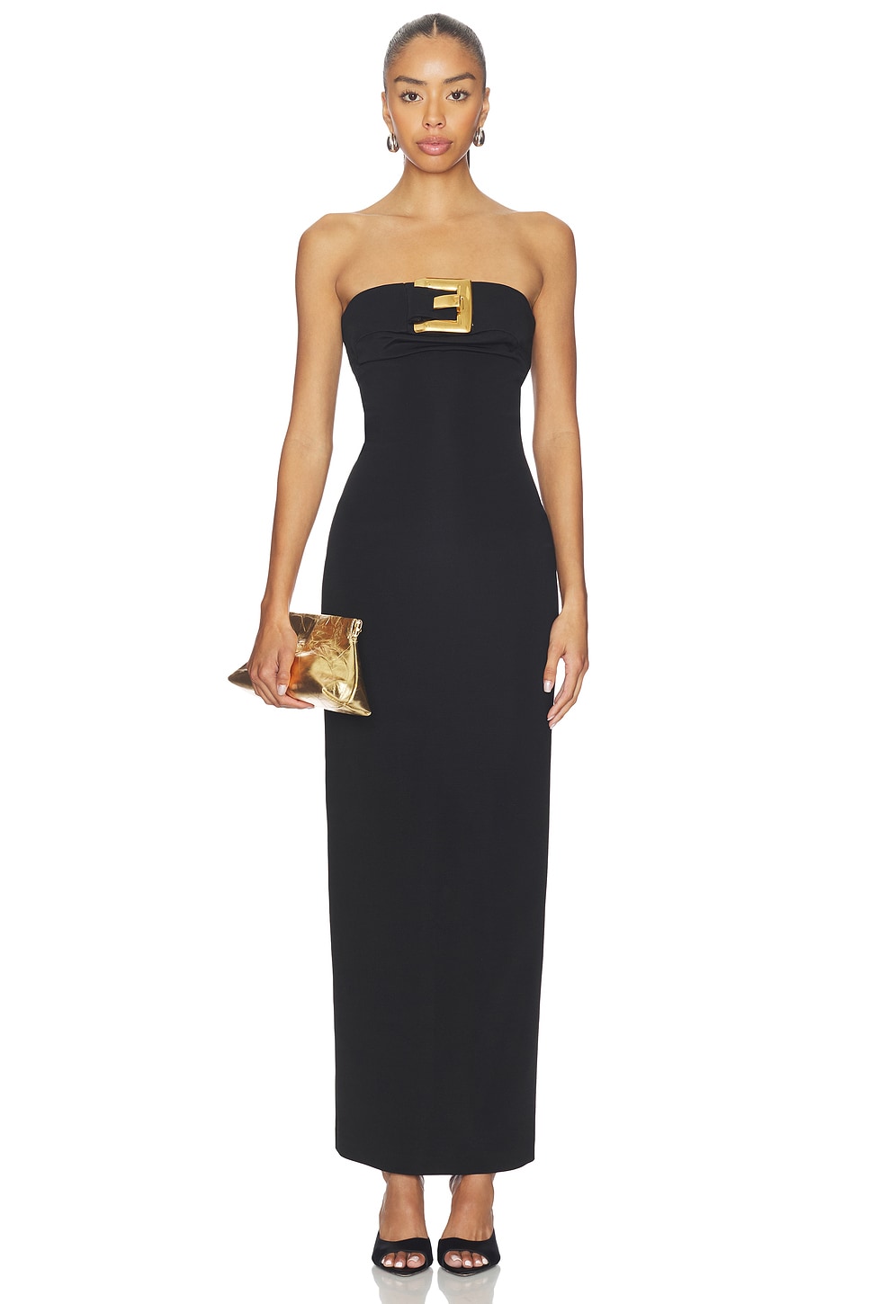 Belted Bustier Jersey Dress
