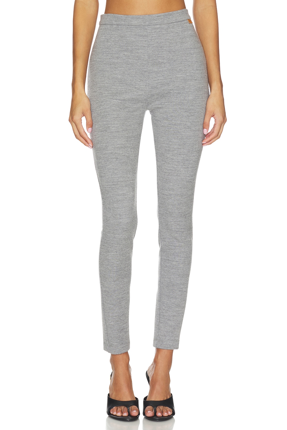 BALMAIN ZIPPED レギンス - Gris Chin? Clair | REVOLVE